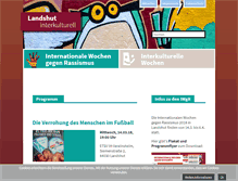 Tablet Screenshot of landshut-interkulturell.de